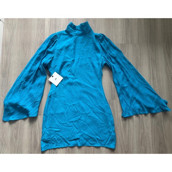 Yellow the Label Raya‎ Dress-Teal size Medium NWT! - Picture 1 of 3
